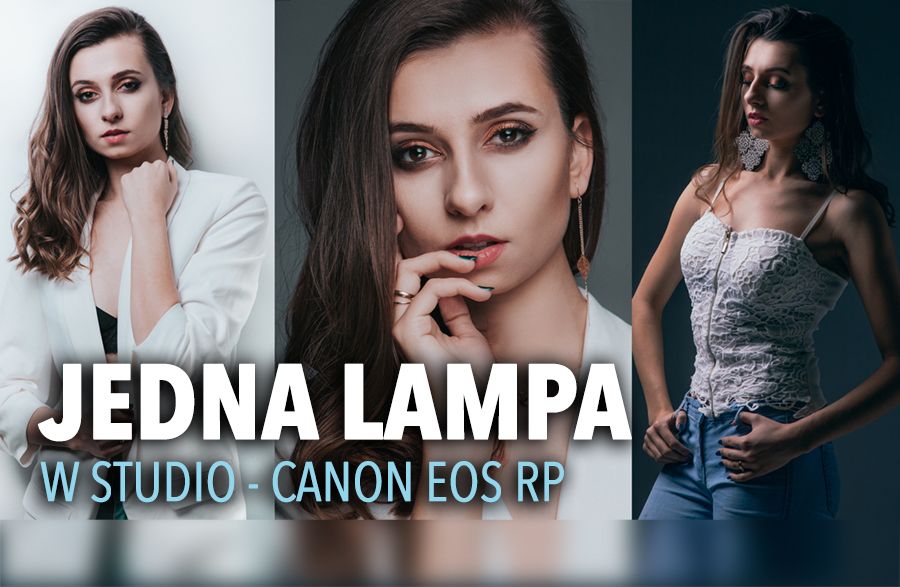 JEDNA LAMPA BŁYSKOWA w studio | Canon EOS RP